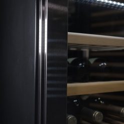 Dual Zone Wine cooler 38 bottles, dark