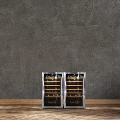 Double Door Wine Refrigerator for 70 bottles