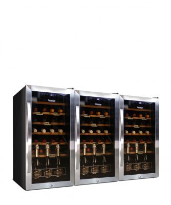 Large Wine Refrigerator 84 bottles compressor