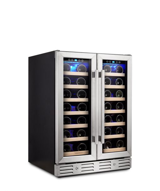 Wine Cooler 40 bottles dual zone