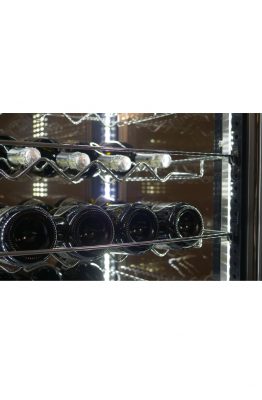 Weinkühlschrank Luxus für 81 Flaschen mit 4 Glasseiten Flachglas